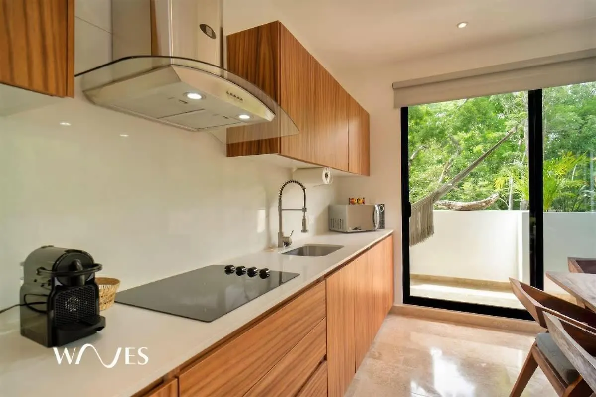 טולום Prime Location 2 Bedroom Apartment With Natural Ligthed & Lx Amenities By Waves Management 0*,  מקסיקו