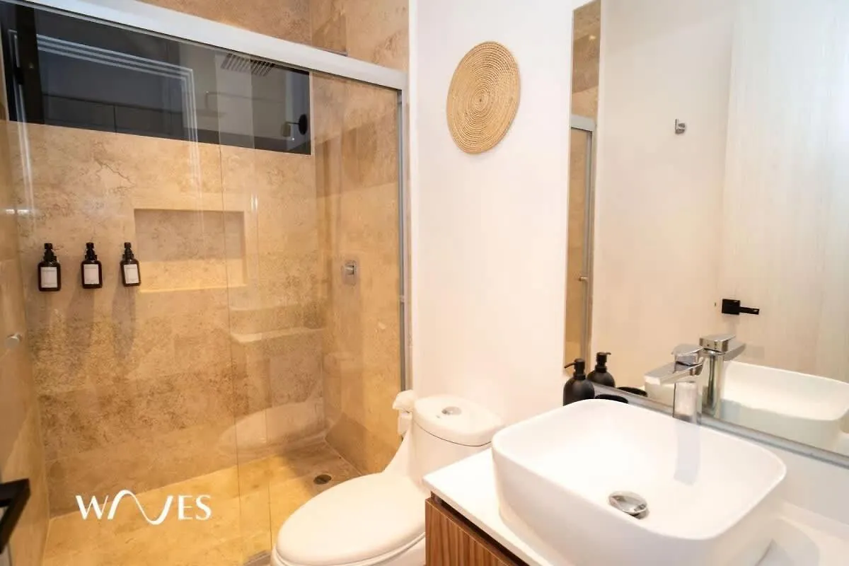 טולום Prime Location 2 Bedroom Apartment With Natural Ligthed & Lx Amenities By Waves Management בית נופש