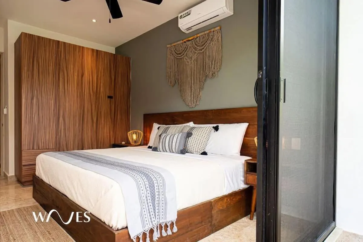 טולום Prime Location 2 Bedroom Apartment With Natural Ligthed & Lx Amenities By Waves Management בית נופש