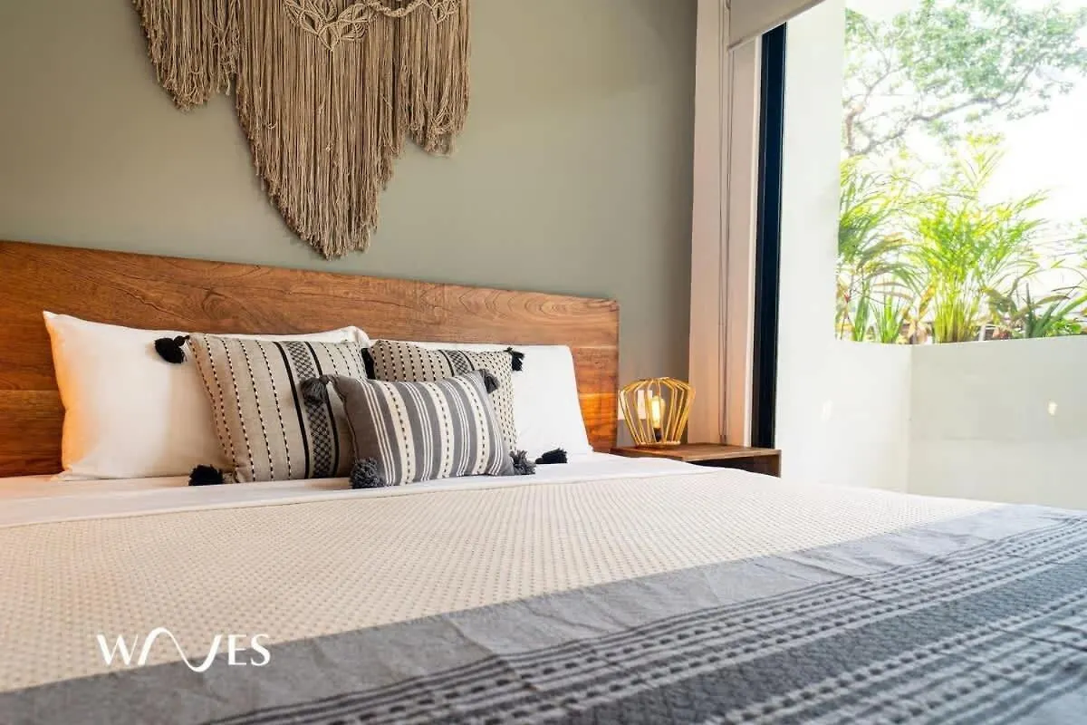 בית נופש טולום Prime Location 2 Bedroom Apartment With Natural Ligthed & Lx Amenities By Waves Management