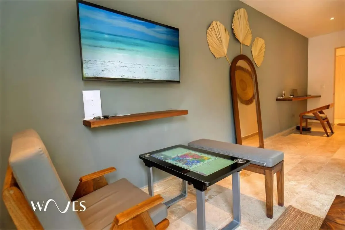 בית נופש טולום Prime Location 2 Bedroom Apartment With Natural Ligthed & Lx Amenities By Waves Management