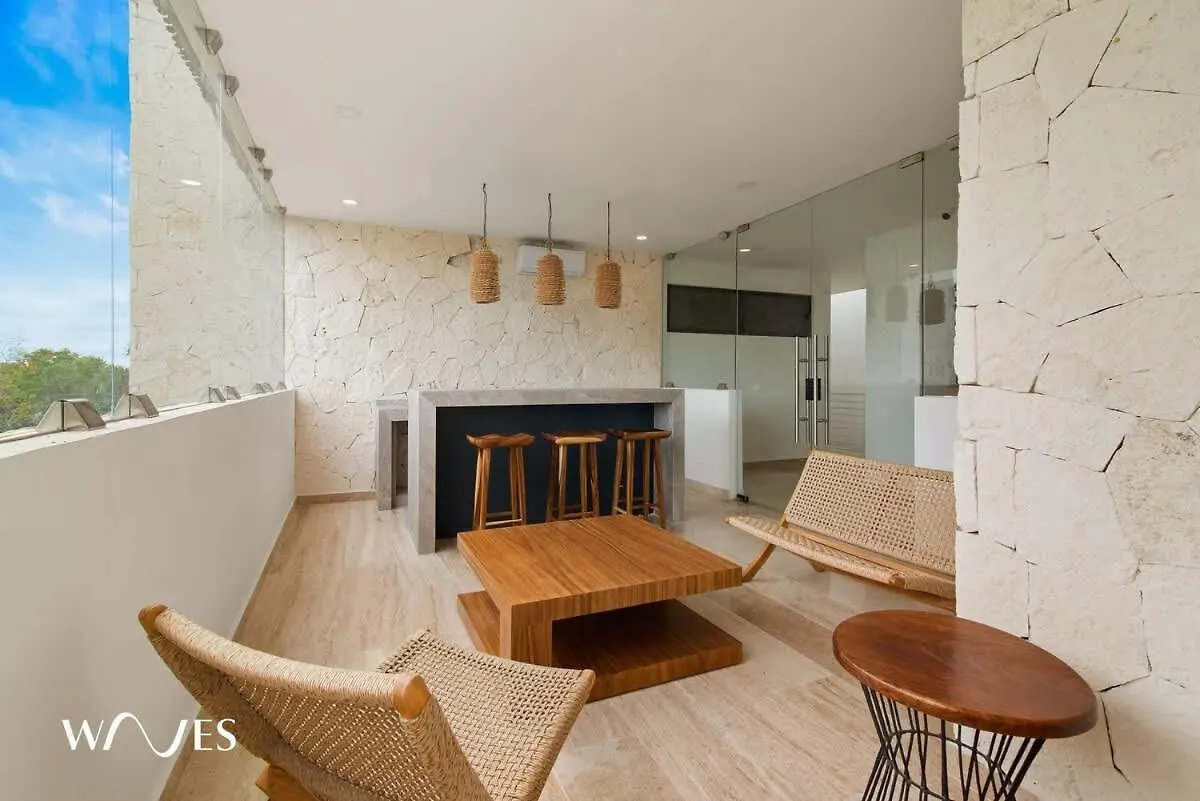 טולום Prime Location 2 Bedroom Apartment With Natural Ligthed & Lx Amenities By Waves Management בית נופש